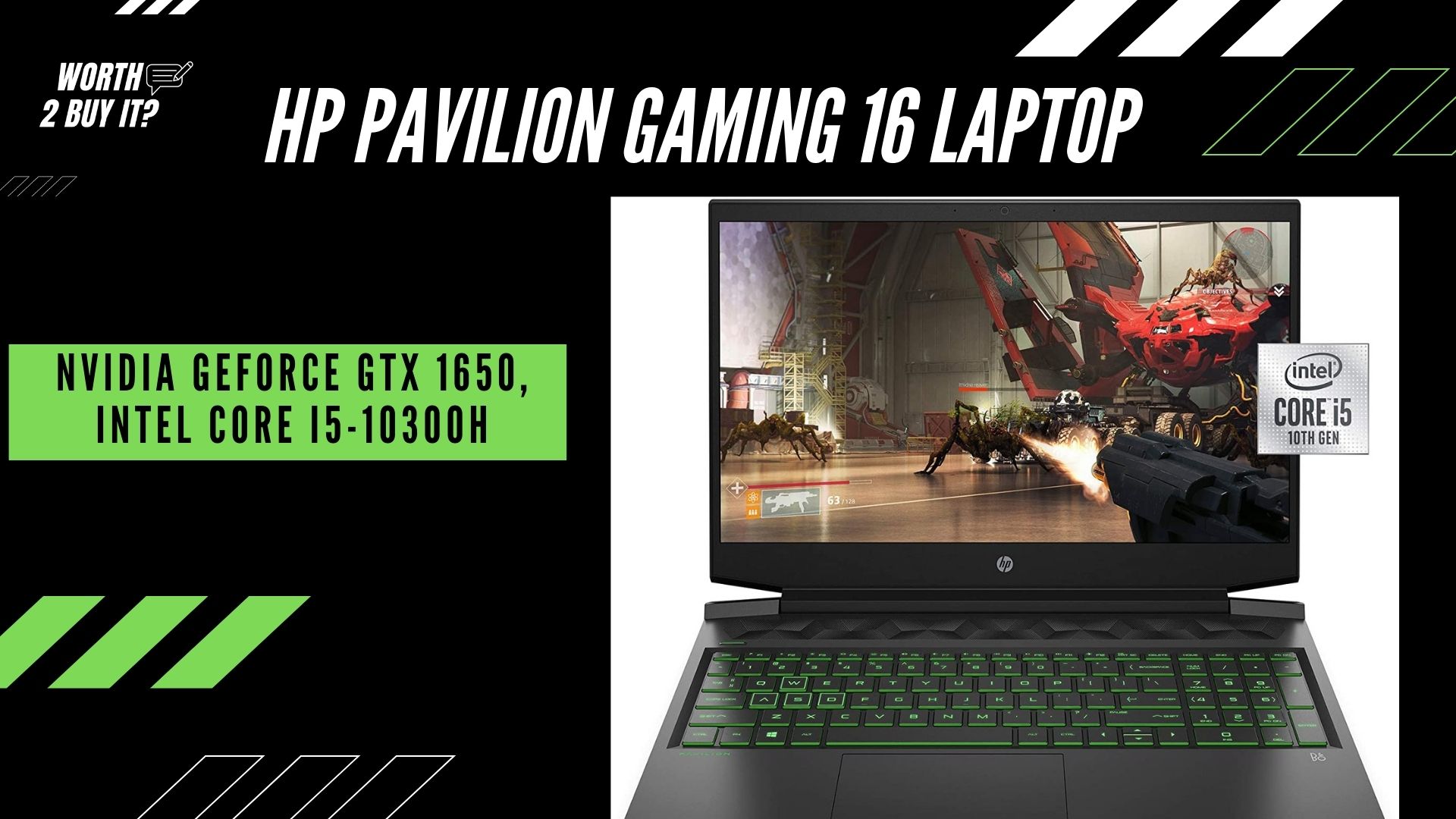 HP Pavilion Gaming 16 Laptop